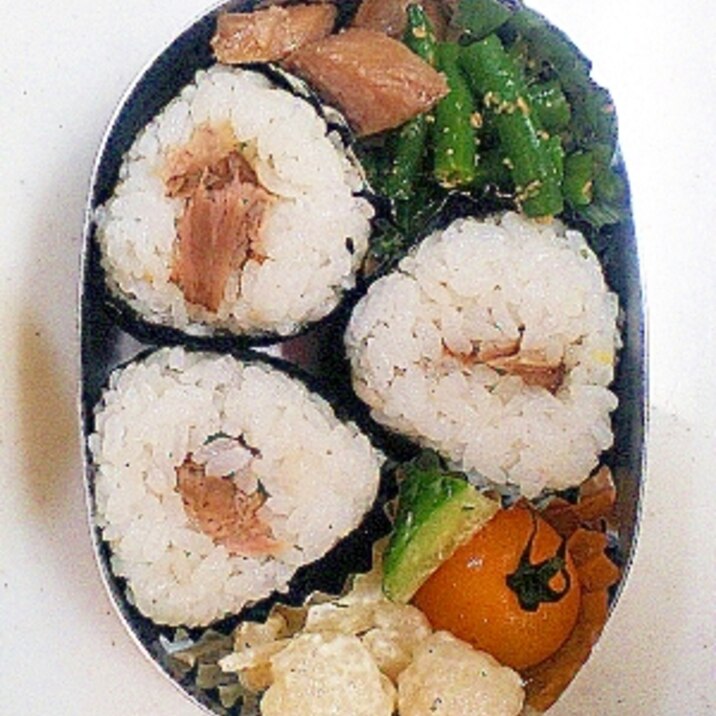 コドモの角煮おにぎり弁当